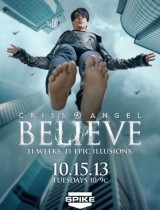 Criss Angel Believe Spike season 1 2013 poster