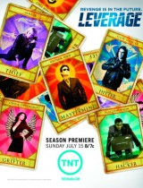 Leverage (season 5) tv show poster
