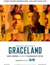 Graceland (season 1) tv show poster