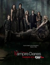 The Vampire Diaries 2013 season 4 CW poster