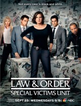 Law and Order Special Victims Unit NBC poster season 15 2013